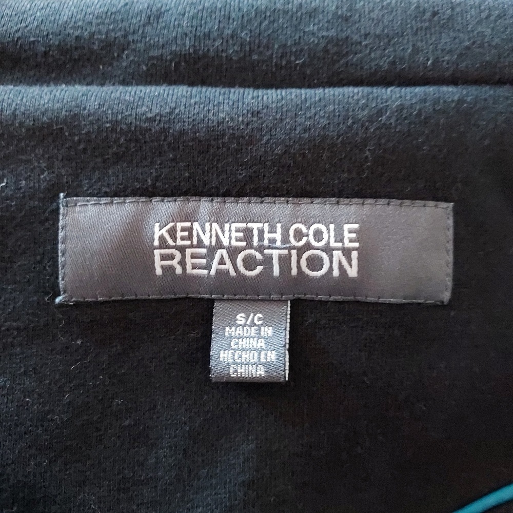 Kenneth Cole Black Button Pea Coat Size Small - Picture 9 of 13